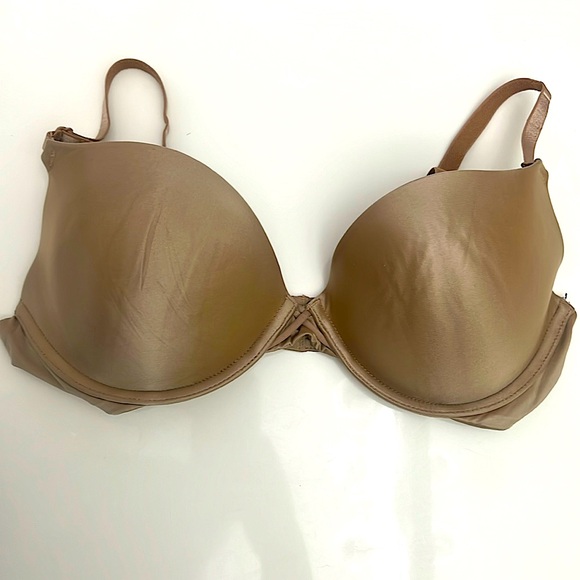 Ambrielle Other - Ambrielle Push up Plunge Bra, size: 36c color: Tan